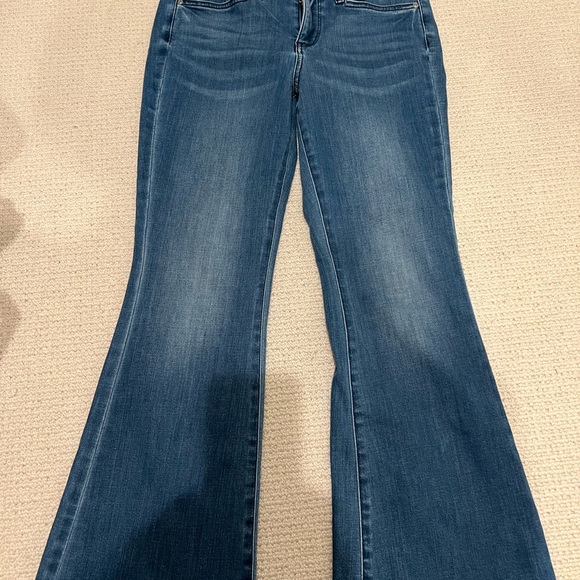 NYDJ flare bootcut stretch jeans mid rise - Picture 1 of 4